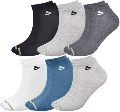 sjeware Men & Women Solid Ankle Length(Pack of 6)