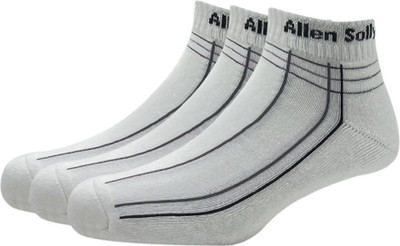 Allen Solly Men Striped Ankle Length(Pack of 3)