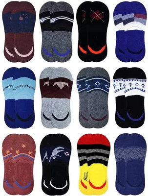 Cavenders Men & Women Self Design Low Cut(Pack of 5)