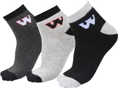 Akeeta Men & Women Self Design Ankle Length(Pack of 3)