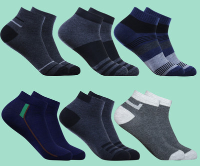 krijo Men Ankle Length(Pack of 6)