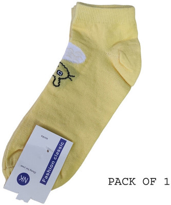 LeafBlu Women Graphic Print, Printed, Striped, Self Design Ankle Length, Low Cut, Peds/Footie/No-Show