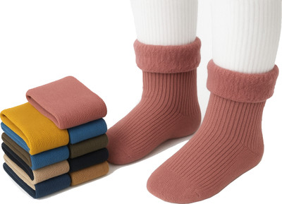 CHACKO Boys & Girls Solid Ankle Length(Pack of 6)