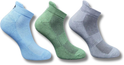 ecosync Unisex Solid Ankle Length(Pack of 3)