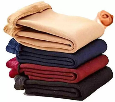 sizzers Women Solid Ankle Length(Pack of 4)