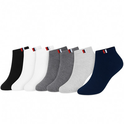JERONOVIX Men Solid Peds/Footie/No-Show, Low Cut, Ankle Length(Pack of 5)