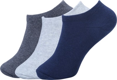 FABdon Men & Women Self Design, Solid Low Cut(Pack of 3)