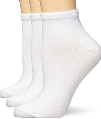 Akeeta Men & Women Solid Ankle Length(Pack of 3)