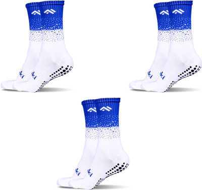MIZAKI Unisex Color Block Calf Length(Pack of 3)