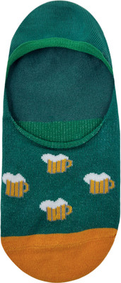 Mint and Oak Men Printed Peds/Footie/No-Show