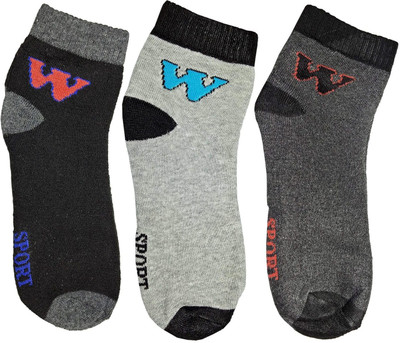 vactly Men & Women Self Design Ankle Length(Pack of 3)