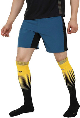 never lose Men Solid, Striped Knee High