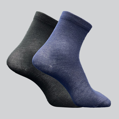 TRAZO Men Self Design Ankle Length(Pack of 2)