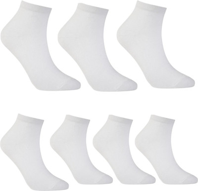 JPT Unisex Solid Ankle Length(Pack of 7)