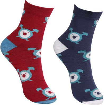 KESHAV SRUSHTI Men & Women Graphic Print Ankle Length(Pack of 2)