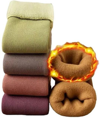 TUBSA Women Striped Ankle Length(Pack of 6)