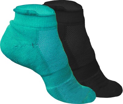 PANDABEE Men & Women Color Block Ankle Length(Pack of 2)