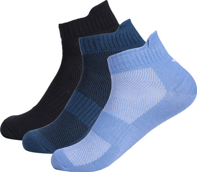 AUREVA LIFESTYLE Men & Women Solid Ankle Length(Pack of 3)