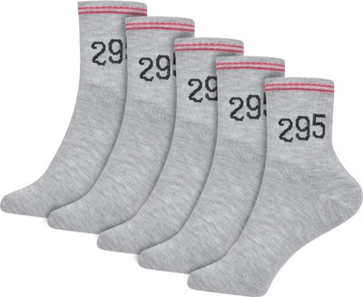 Kalra Hosiery Men Solid Ankle Length(Pack of 5)