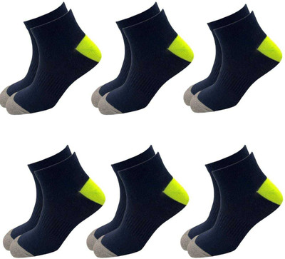 RANDRA Men & Women Ankle Length(Pack of 6)