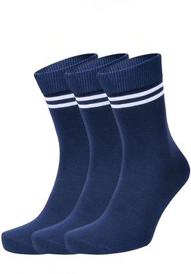 UDAMI Boys & Girls Solid Mid-Calf/Crew(Pack of 3)
