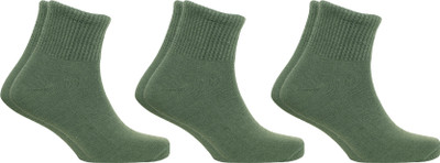 RANDRA Men & Women Solid Ankle Length(Pack of 3)