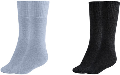 MUKU Men Mid-Calf/Crew(Pack of 2)
