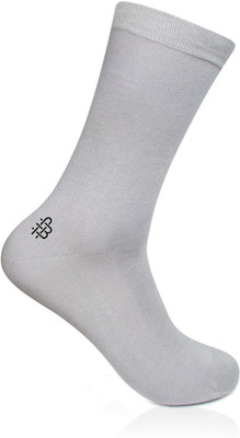 BONJOUR Men Solid Mid-Calf/Crew