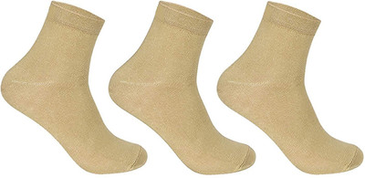 FATON Men Solid Mid-Calf/Crew(Pack of 3)