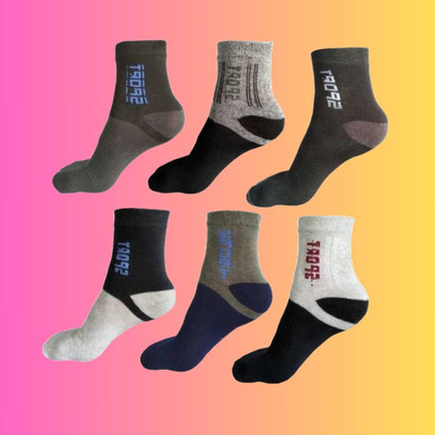 MJE Unisex Solid Ankle Length