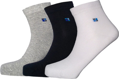 Lux Nitro Men Solid Ankle Length(Pack of 3)