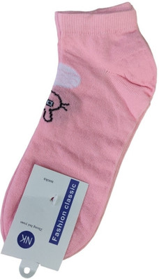 LeafBlu Women Graphic Print, Printed, Striped, Self Design Ankle Length, Low Cut, Peds/Footie/No-Show