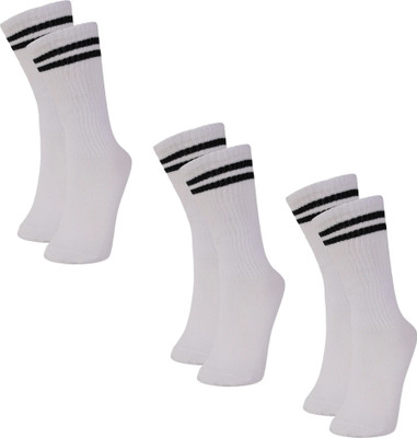 RB TRADERS Men & Women Solid Calf Length(Pack of 3)