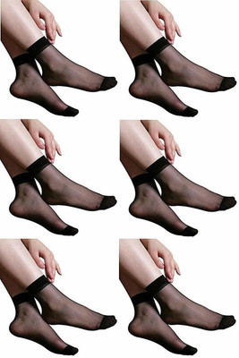 Buyra Women Self Design Ankle Length(Pack of 6)