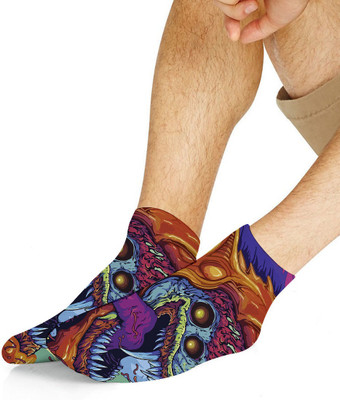 mefunky Men Printed Ankle Length(Pack of 3)