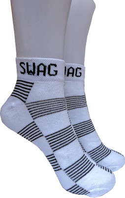 swagsocks Men & Women Printed Ankle Length(Pack of 3)