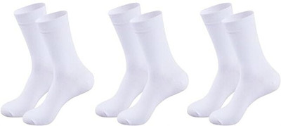 SIZE MATTERS Men & Women Solid Calf Length(Pack of 3)