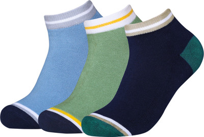 FD REDO Men Solid Ankle Length(Pack of 3)