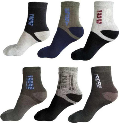 JD DASSSON Men Solid Ankle Length(Pack of 12)