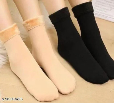 VTSports Women Solid Ankle Length(Pack of 2)