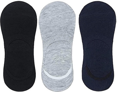 RamNRetail Men & Women Self Design Ankle Length, Low Cut, Peds/Footie/No-Show(Pack of 3)