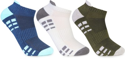 BONJOUR Bamboo Socks Odour-Free & Breathable 5X Softer than Cotton Socks (Pack of 3) Men Solid Ankle Length(Pack of 3)