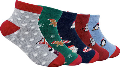 Mint and Oak Women Printed Ankle Length(Pack of 5)