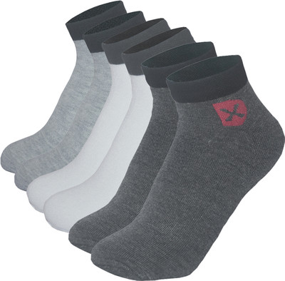 DREAMX Unisex Solid Ankle Length(Pack of 3)