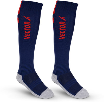 VECTOR X Unisex Printed Knee High(Pack of 2)