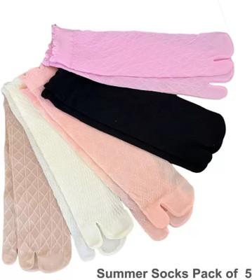Bracevor Women Solid Ankle Length(Pack of 4)
