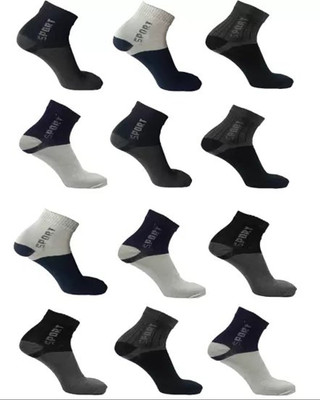 Cavendres Men Self Design Ankle Length(Pack of 10)