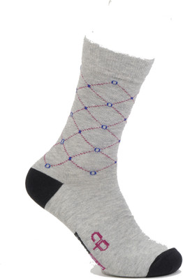 Adam Phillip Men Printed Mid-Calf/Crew