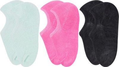 Neska Moda Women Solid Peds/Footie/No-Show(Pack of 3)