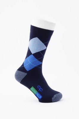 Adam Phillip Men Printed Mid-Calf/Crew